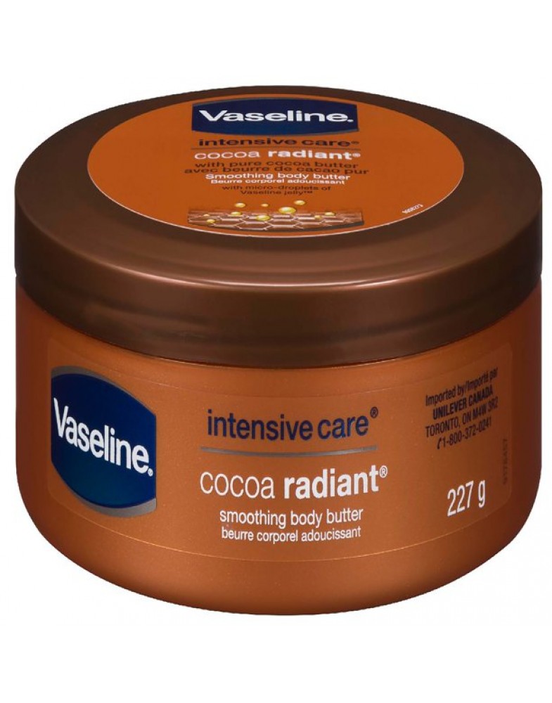 Maria Cosmetics Offers Vaseline Cocoa Radiant Smoothing Body Butter